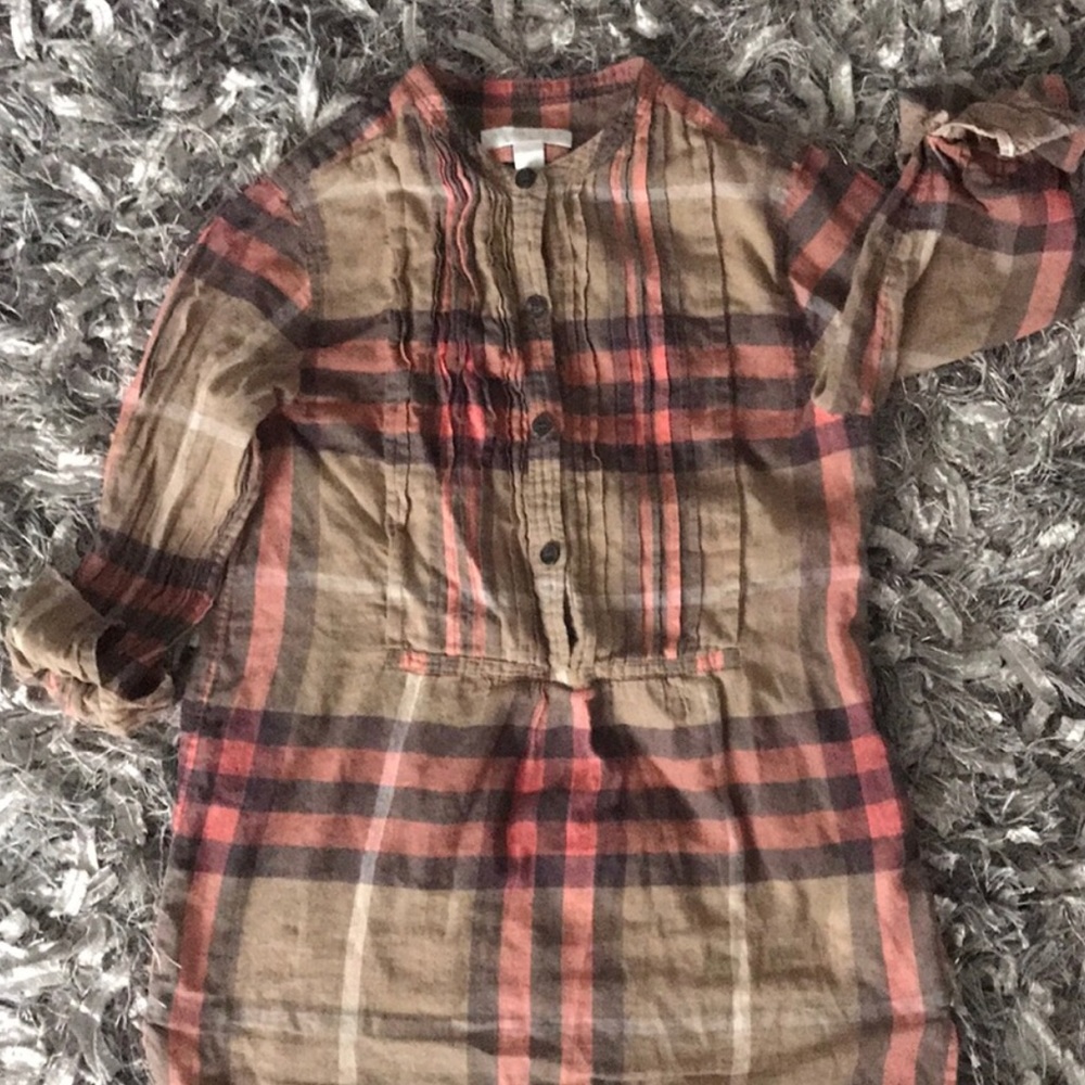 **SOLD **Kids Burberry Tunic Top